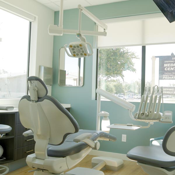 Dripping Springs Family Smiles dental office interior